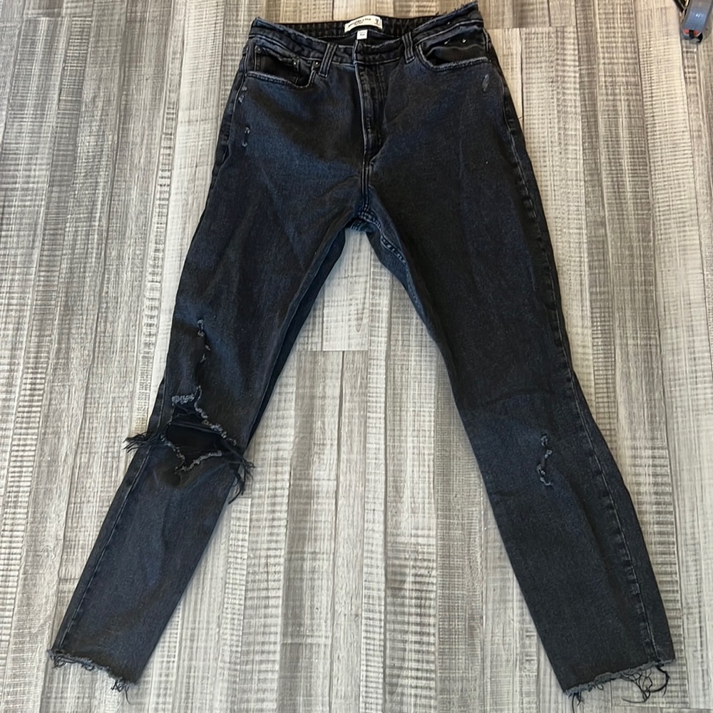 Abercrombie and Fitch The Skinny High Rise Size 29/8L Curve Love.